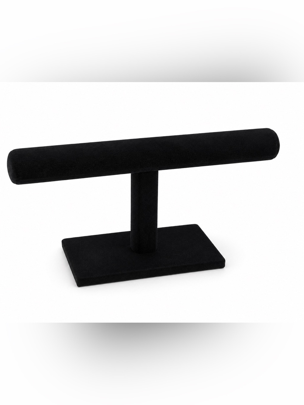 Black Velvet T-Bar Jewelry Display